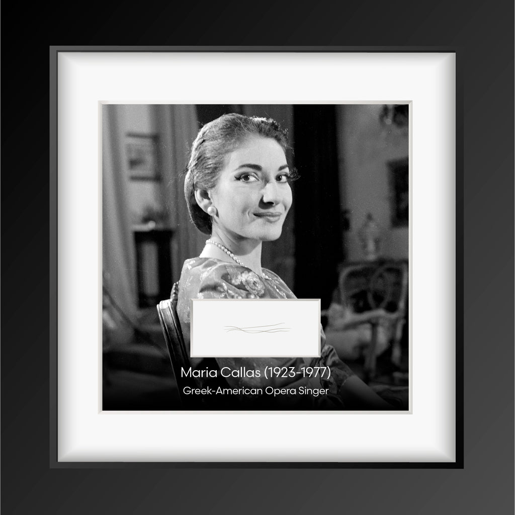 Maria Callas Authentic Strands of Hair