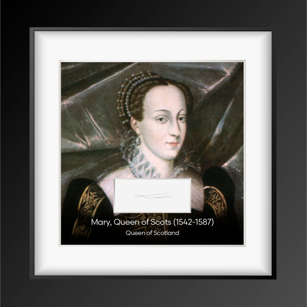 An authentic strand of hair from Mary, Queen of Scots (1542-1587)