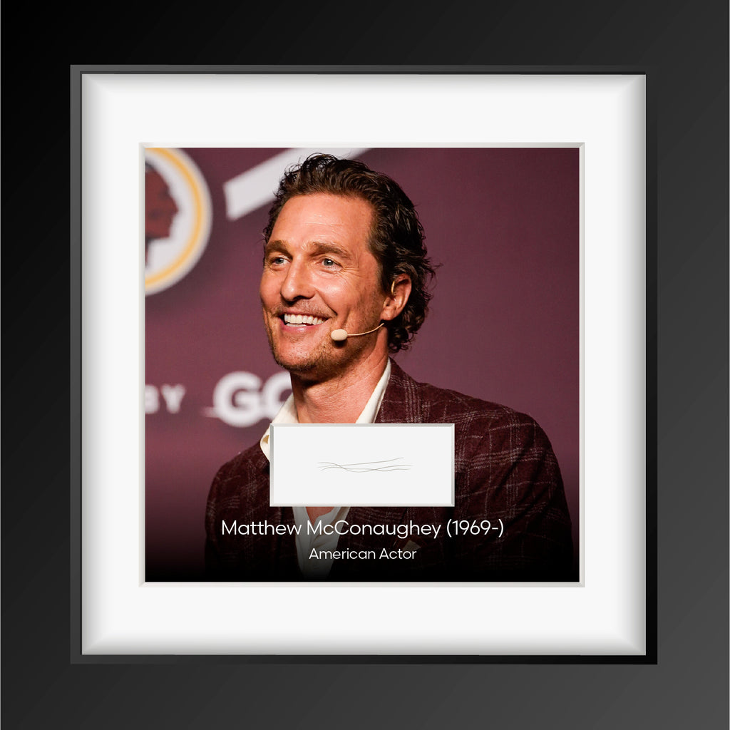 Matthew McConaughey Authentic Strands of Hair