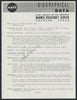 Apollo astronaut autographed data sheets