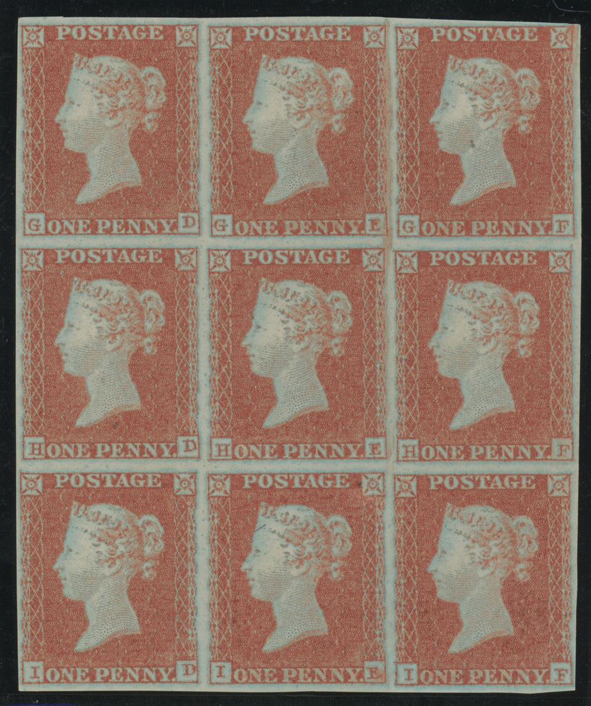 GREAT BRITAIN 1841 Id Red brown P1119, SG8