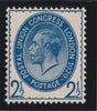 Great Britain 1929 2½d Postal Union Congress, watermark inverted, superb unmounted mint, SG437wi