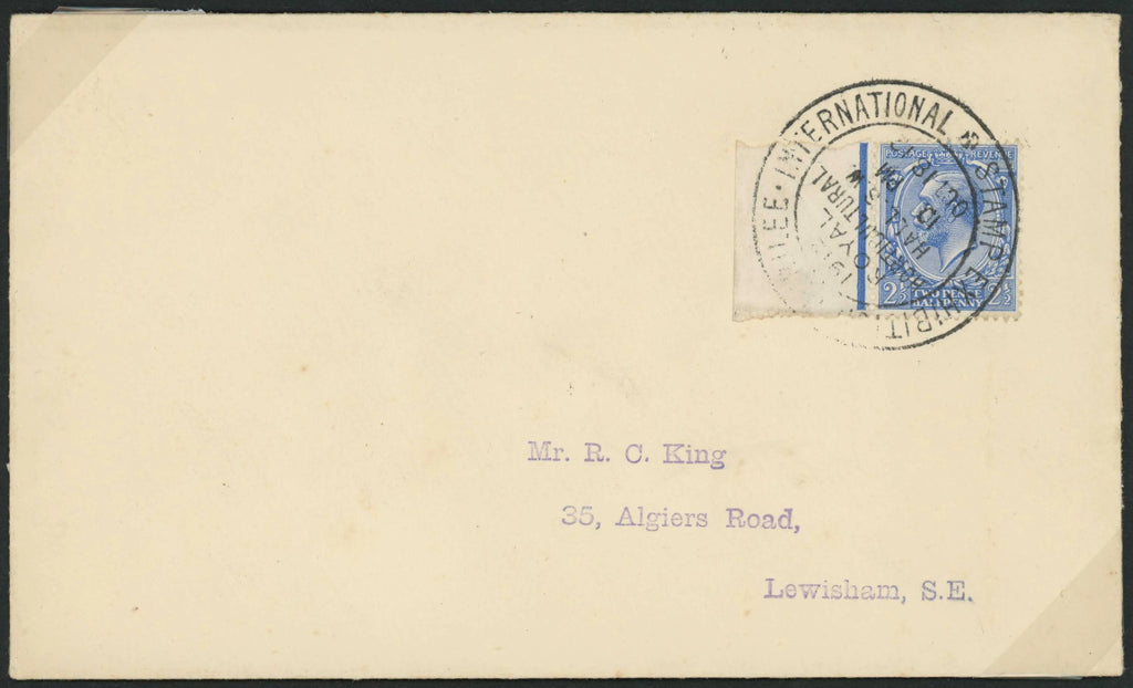 Great Britain 1912 2½d blue, very fine first day cover, SG372