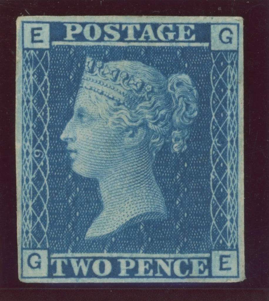 Great Britain 1867 2d blue Paris Exhibition Proof Plate 9, DP49b