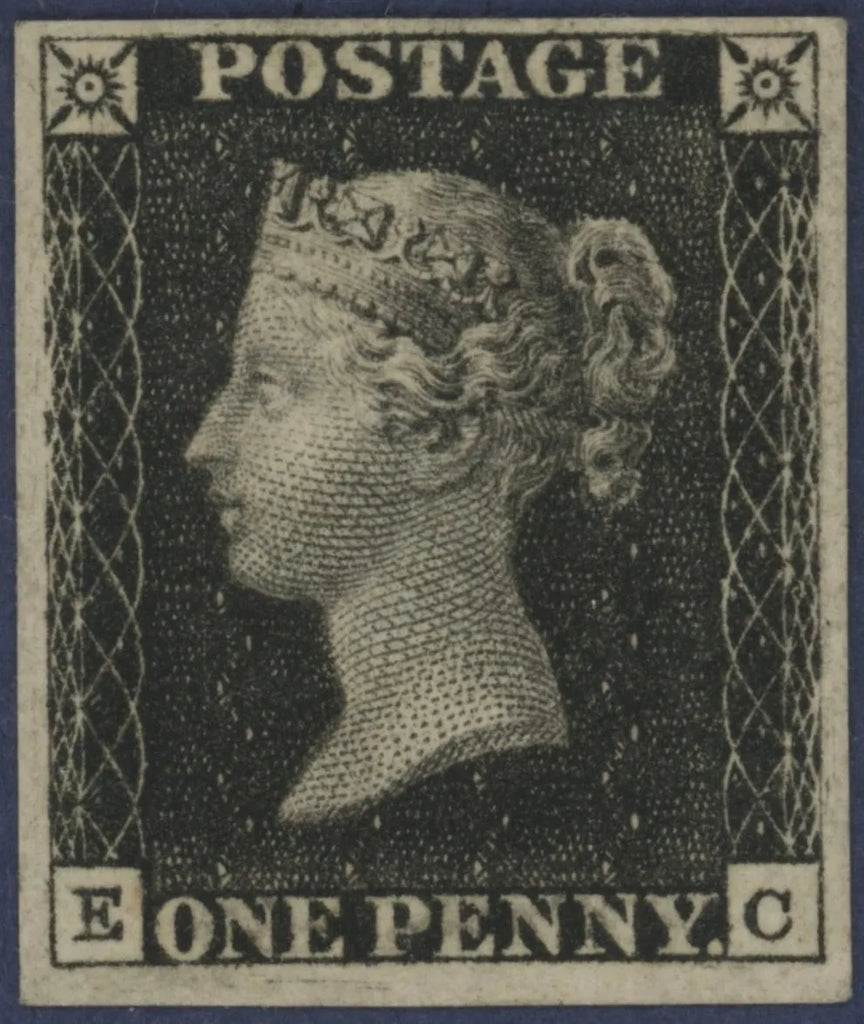 Great Britain 1840 1d Penny Black, Plate 5, unused, SG2