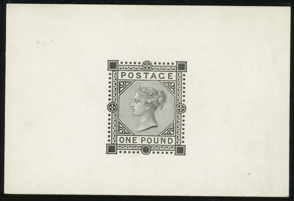 Great Britain 1878 £1 die proof, SG129var