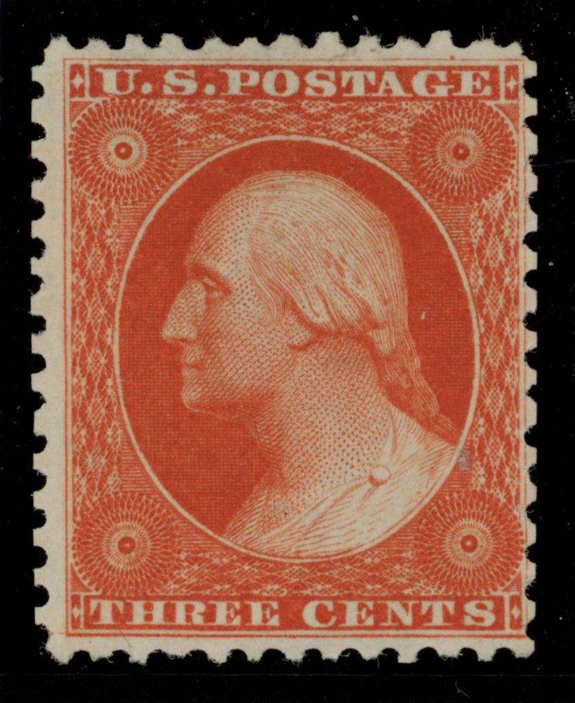 USA GEN ISSUES 1875 3c Scarlet (Reprint), SG45