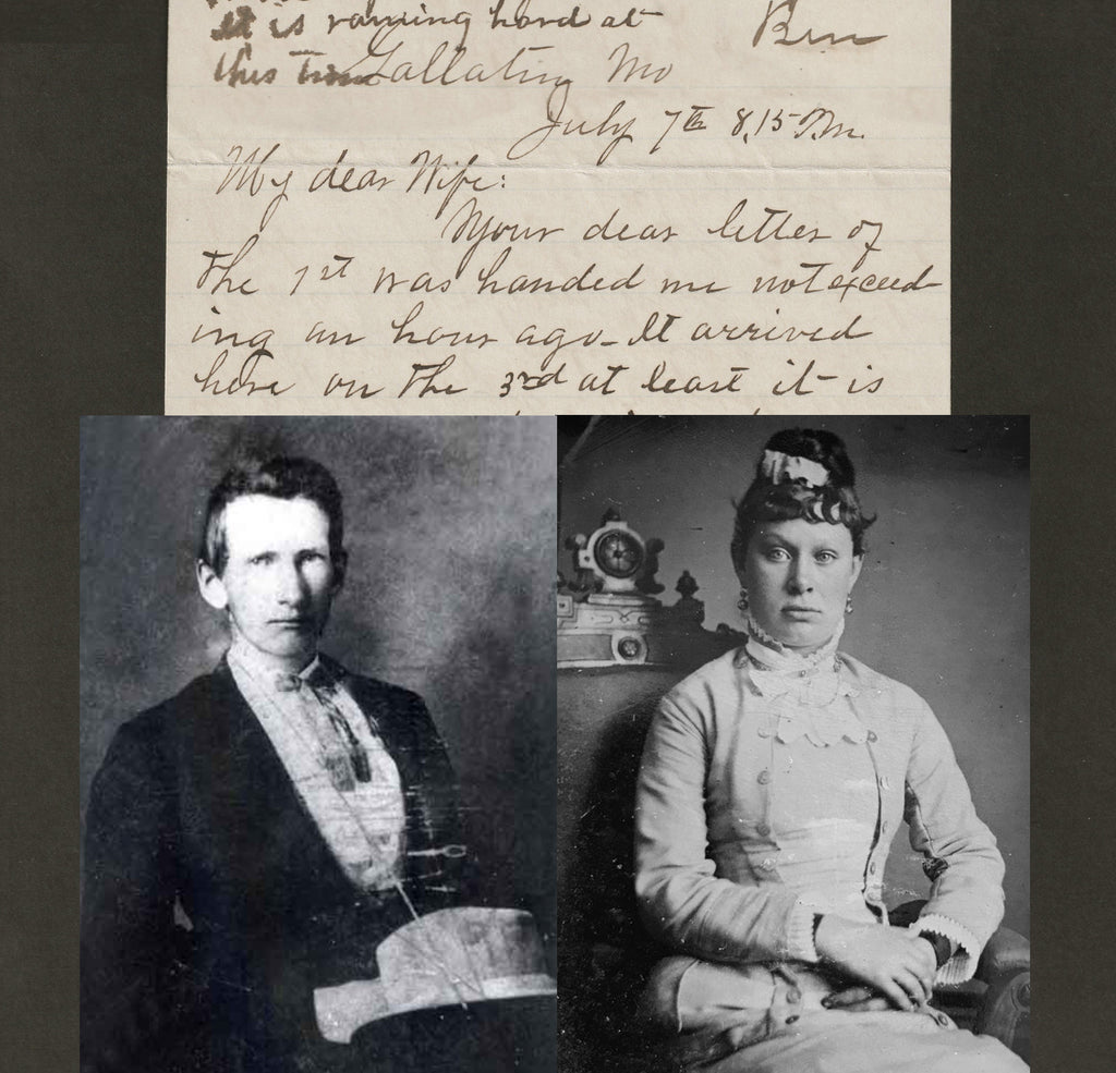 Outlaw Frank James Handwritten Love Letter