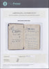 A Paul Fraser Collectibles certificate of authenticity for the item.
