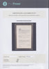 A Paul Fraser Collectibles certificate of authenticity for the item.