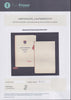 A Paul Fraser Collectibles certificate of authenticity for the item.