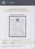 A Paul Fraser Collectibles certificate of authenticity for the item.