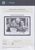 A Paul Fraser Collectibles certificate of authenticity for the item.