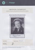 A Paul Fraser Collectibles certificate of authenticity for the item.