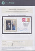 A Paul Fraser Collectibles certificate of authenticity for the item.