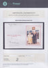 A Paul Fraser Collectibles certificate of authenticity for the item.