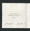 Scarce wartime George VI and Queen Elizabeth signed Christmas card