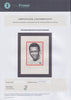 A Paul Fraser Collectibles certificate of authenticity for the item.