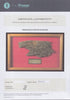 A Paul Fraser Collectibles certificate of authenticity for the item.