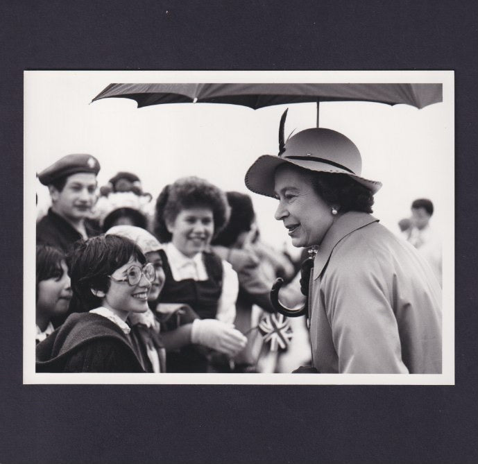 Elizabeth II 1980s Royal tour and Royal yacht photographs