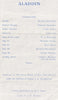 A scarce Programme for the Christmas Pantomime Aladdin, staged in the Waterloo Chamber, Windsor Castle in December 1943. Accompanied by a ticket to a specific performance of the play.