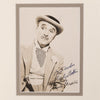 Charlie Chaplin signed photograph as Monsieur Verdoux