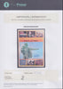 A Paul Fraser Collectibles certificate of authenticity for the item.