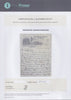 A Paul Fraser Collectibles certificate of authenticity for the item.