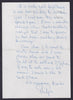 Prince Philip handwritten letter discussing the Royal Children