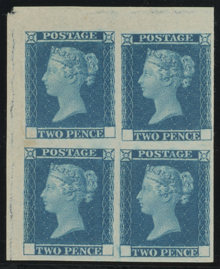 GREAT BRITAIN 1841 2d Blue, SG DP43