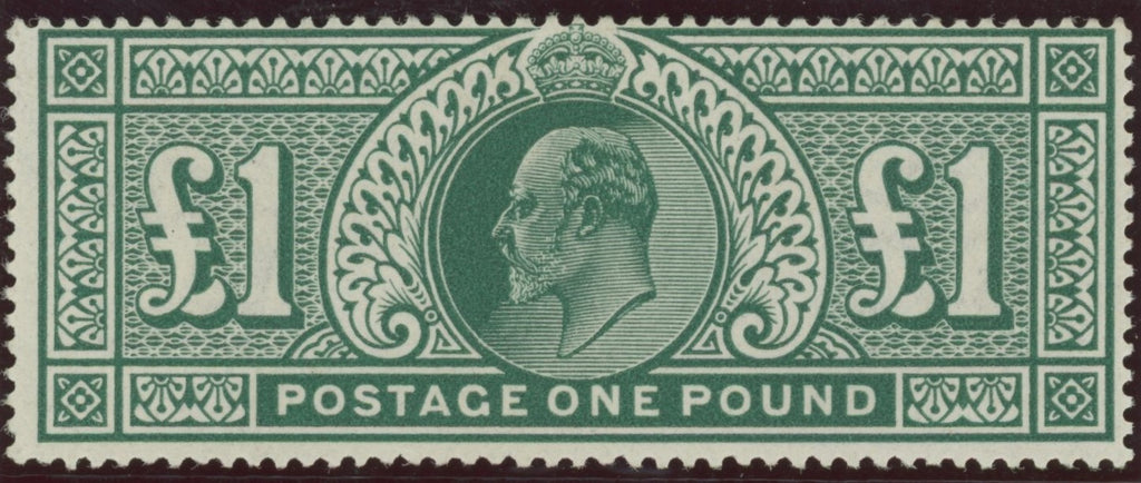 GREAT BRITAIN 1911 £1 Deen green, SG320