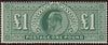 GREAT BRITAIN 1911 £1 Deen green, SG320