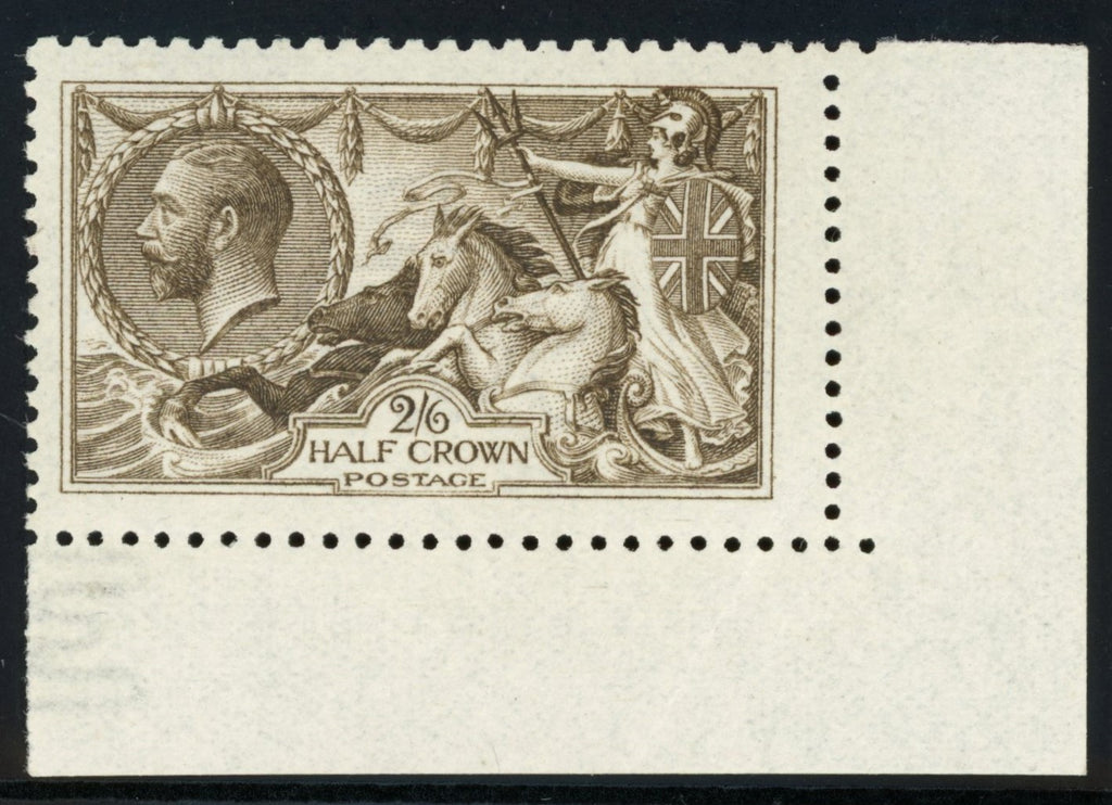 GREAT BRITAIN 1915 2s6d Blackish brown, SG408var