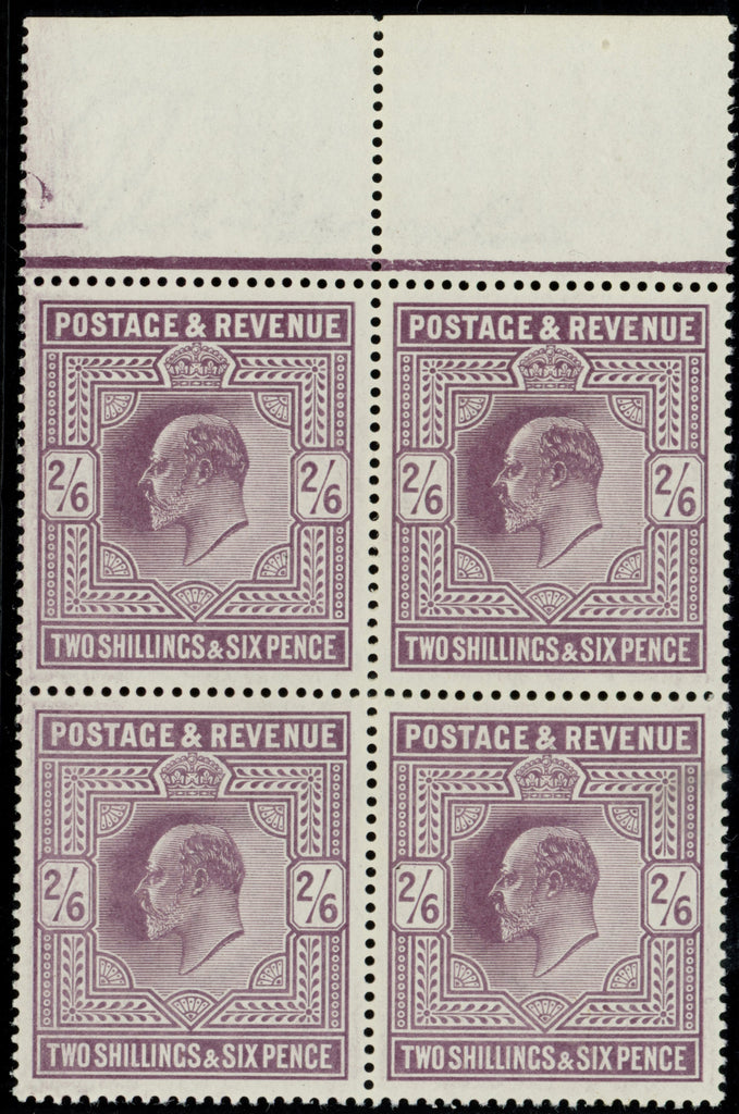 GREAT BRITAIN 1905 2s6d Dull purple (C), SG262