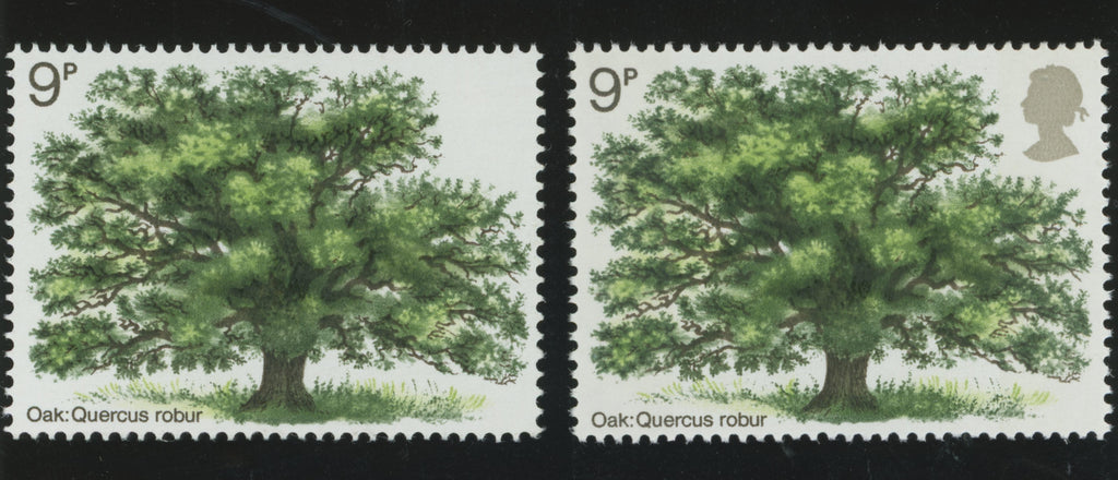 GREAT BRITAIN 1973 9p British Trees, SG22b