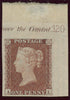 GREAT BRITAIN 1841 1d Red brown PI120, SG8var