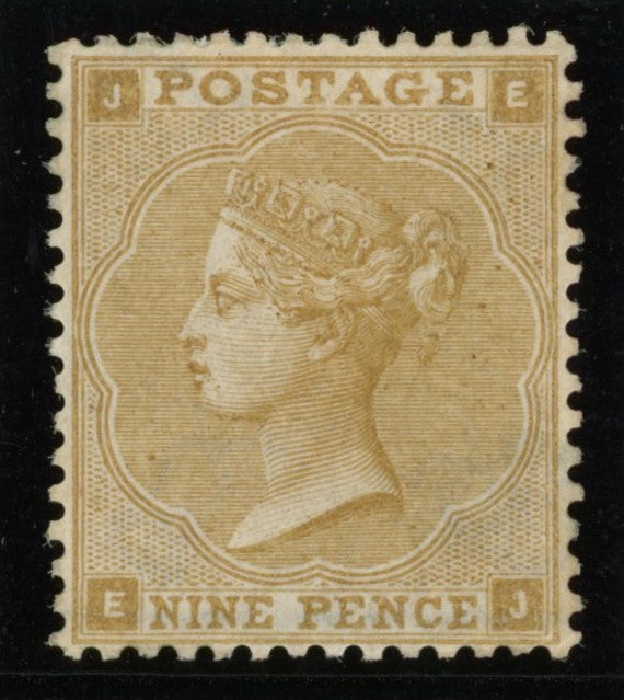 GREAT BRITAIN 1862 9d Bistre Pl2, SG86