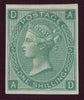 GREAT BRITAIN 1865 1s Green Pl 5 (Wmk Emblems), SG101var