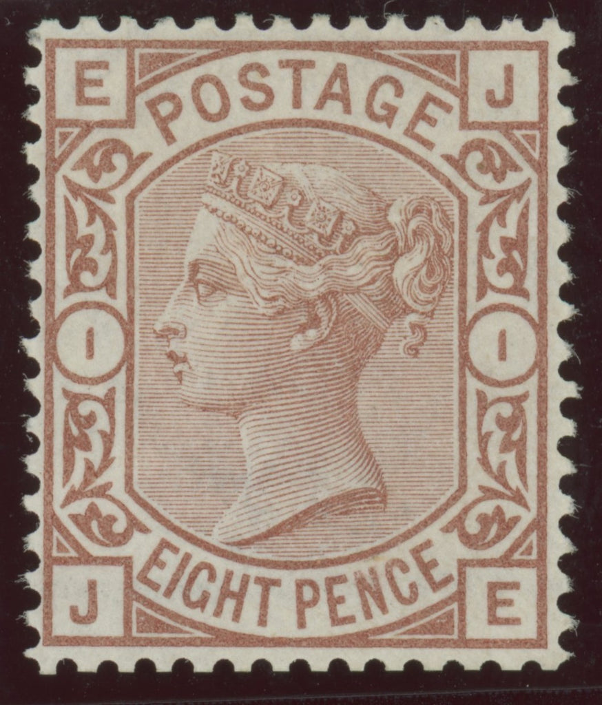 GREAT BRITAIN 1876 8d Purple-brown PI1, SG156a