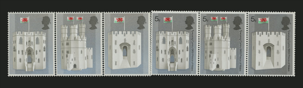 GREAT BRITAIN 1969 5d Investiture of HRH The Prince of Wales, SG802ab