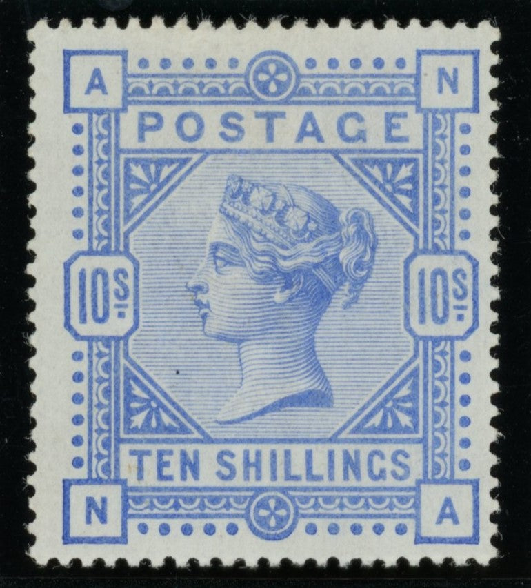 GREAT BRITAIN 1884 10s Ultramarine, SG183