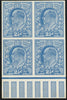 GREAT BRITAIN 1902 2 1/2d Imperforate plate proof, SG230var