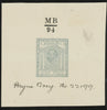 GREAT BRITAIN 1910 9d Hentschel colour essay