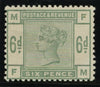 GREAT BRITAIN 1884 6d Dull green, SG194