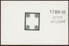 GREAT BRITAIN 1886 4d “Jubilee” Duty Plate Die Proof, SG205var