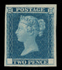 Great Britain 1841 2d blue, SGDP43