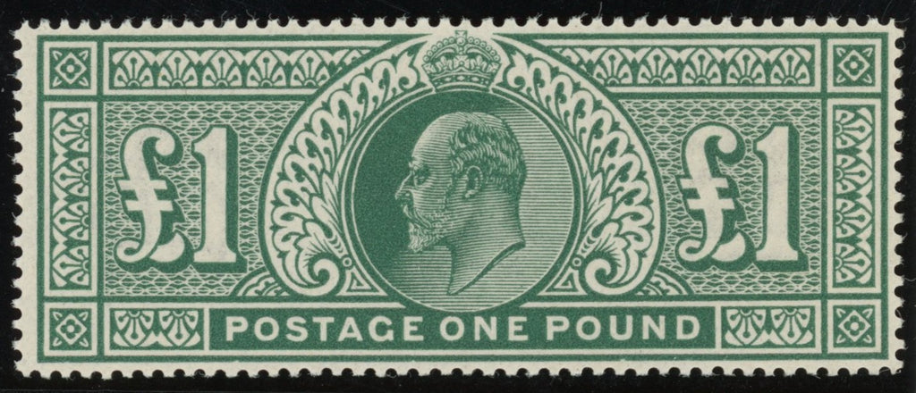 Great Britain 1911 £1 deep green, SG320