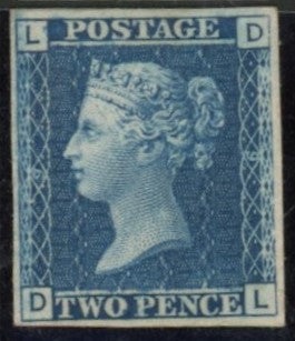 Great Britain 1867 2d Paris Exhibition Proof Plate 9, SGDP49b