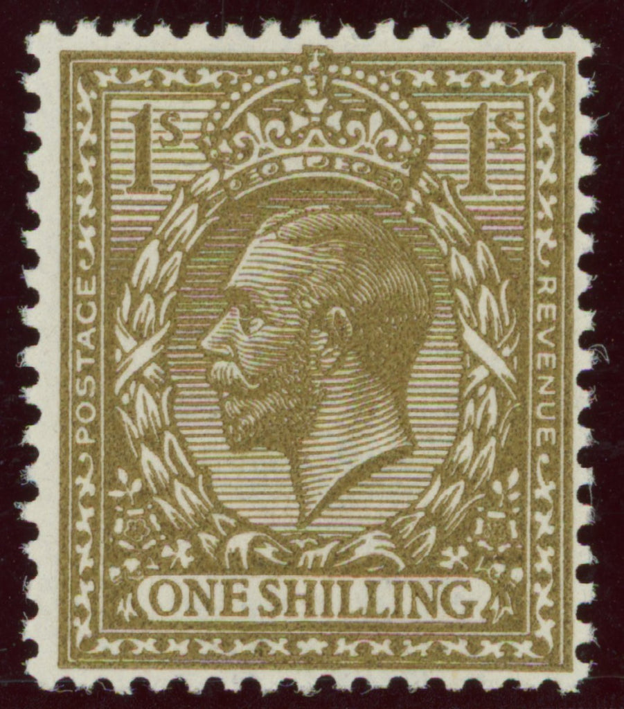GREAT BRITAIN 1920 1s Bronze brown, SG396var