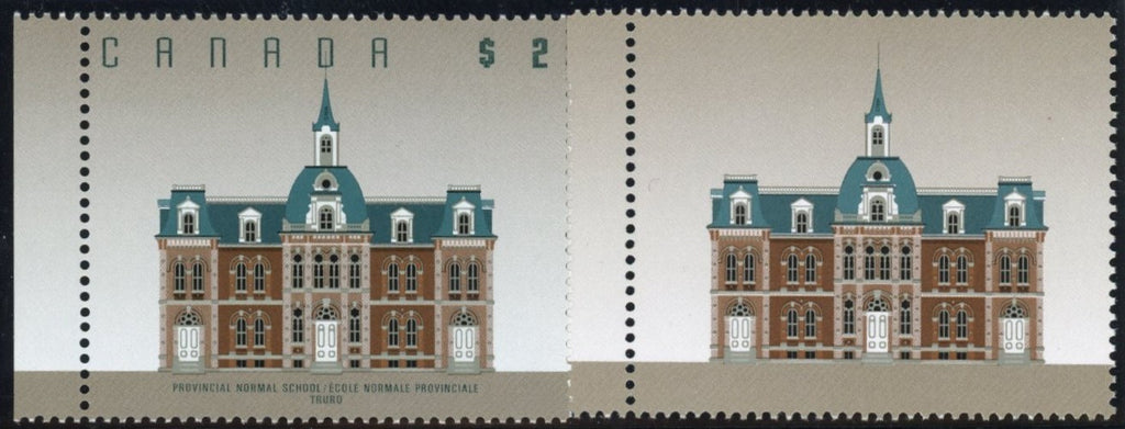 Canada 1991 $2 Truro Provincial School error, SG1480ab